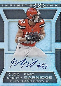 Gary Barnidge 2016 Panini Infinity Football INFINITE INK AUTOGRAPH (Cleveland Br - Bild 1 von 2