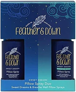 Feather & Down Pillow Spray Duo Set 50ml Sweet Dreams Pillow Spray Breathe Well