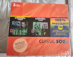 CLASSIC SOUL - Classic Soul Motown Legends 70's - 3 CD Set New/ Sealed - Bild 1 von 2