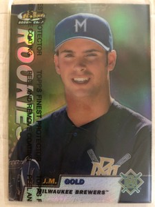 1999 Finest Rookies Baseball Refractor JM Gold #278 Parallel RC Card SP