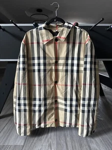 Chaqueta camisa a cuadros Burberry venta al por menor $1500 - Imagen 1 de 7
