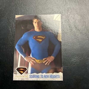 Jb2d Superman Returns 2006 Topps #55 Brandon Routh Soaring To New Heights