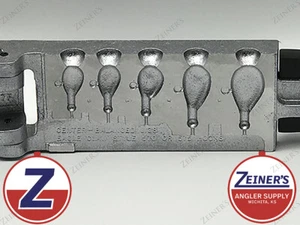 1038 Do-It Flat Head Jig Mold JF-5-A 5 asst sizes 1/4 to 3/4 oz - Picture 1 of 5
