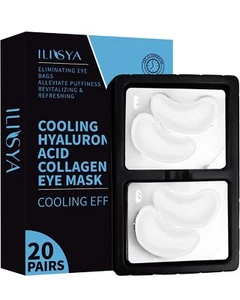 48 x Under Eye HyaluronIc Collagen Face Mask Patches Dark Circles Anti Ageing - Picture 1 of 3