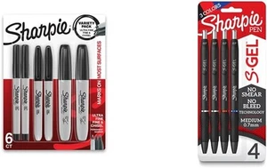 SHARPIE Permanent Markers Variety Pack, Featuring Fine, Ultra-Fine, and... - Picture 1 of 1