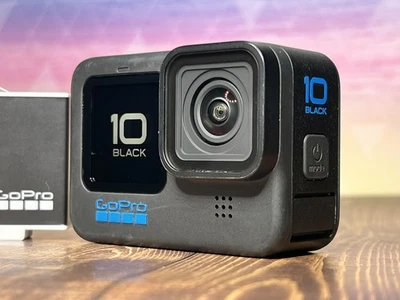 GoPro HERO10 Negro 5.3K Video 23MP Foto Impermeable Transmisión Acción con Batería Foto 1 de 4