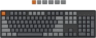 K10 Full Size Wireless Gaming Mechanical Keyboard, 104 Keys RGB LED Backlight... - Image 1 of 4