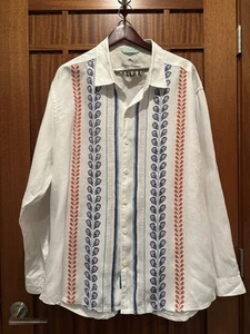 Tommy Bahama Relax Herren Leinenhemd - Größe XXL - Bild 1 von 8