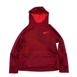 Nike Dri-Fit Jugend Jungen Gr.M rot Hoodie Swoosh Logo L/S Pullover sportlich 939855 - Bild 1 von 12