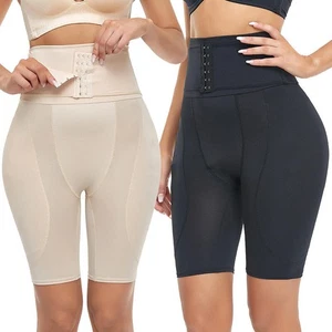 Cintura potenziatore senza cuciture body shaper pantaloni donna sollevatore culo finto anca - Foto 1 di 13