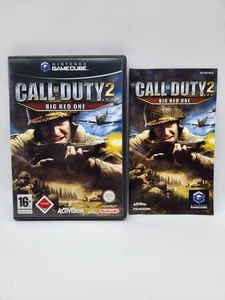 Call of Duty 2 Big Red One Nintendo GameCube OVP + Anleitung *Blitzversand* - Bild 1 von 7