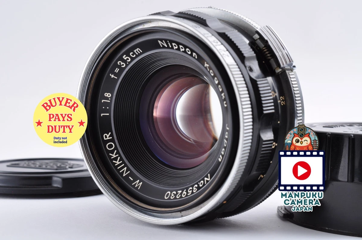 Nikon NIKKOR W f/1.8 Camera Lenses for sale | eBay