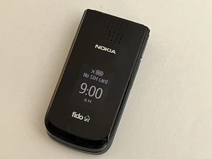 Retro Nokia 2720a-2b Black Rare - For Collectors - Fido Network - Picture 1 of 19