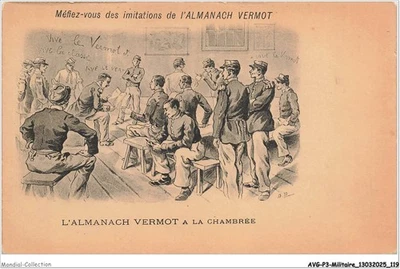 AVGP3-0197-MILITAR - Desconfíe De Las Imitaciones Del ALMANAXH VERMOT - El ALM - Imagen 1 de 2