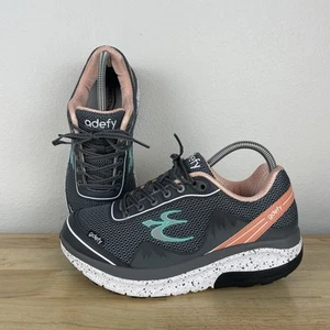 Gravity Defyer Gdefy Mighty Walk Mujer’s 8.5 Gris Rosa Zapatos para Correr USADOS UNA VEZ!! - Imagen 1 de 11