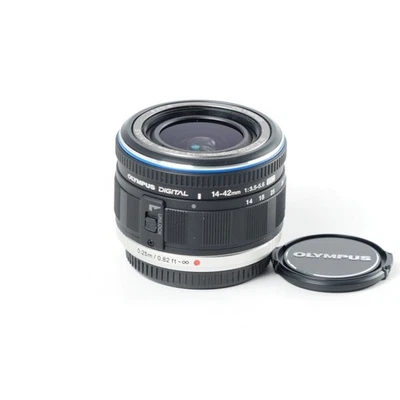 Lente Olympus M.Zuiko Digital ED 14-42mm 3.5-5.6 Black Edition [Casi Como Nue... - Imagen 1 de 4