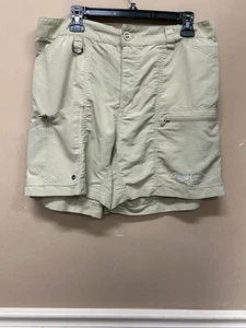 Palmyth Performance Fishing Shorts Men's Large Utility Pockets Khaki Size 38 - Picture 1 of 6