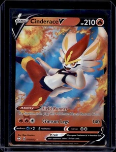 Pokémon Cinderace V Shining Fates #018/072 ultra raro casi nuevo+ - Imagen 1 de 2