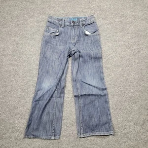 Gap Kids 1969 Jeans Boys 6 Regular Blue Slouch Straight Leg Denim Pants Kids - Picture 1 of 9