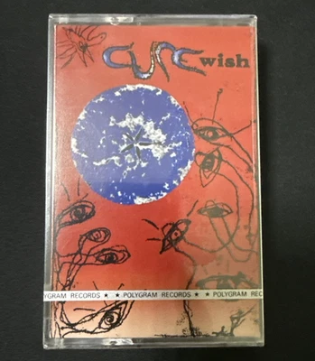 1992 The Cure Wish Taiwan Ltd 12 Tracks Cassette Tape W/Promo Insert New Sealed - Image 1 of 4