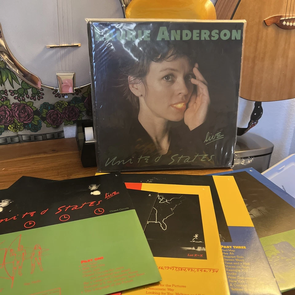 Laurie Anderson United States Vinyl Original Pressing Vintage 5LP set - Image 1 of 3
