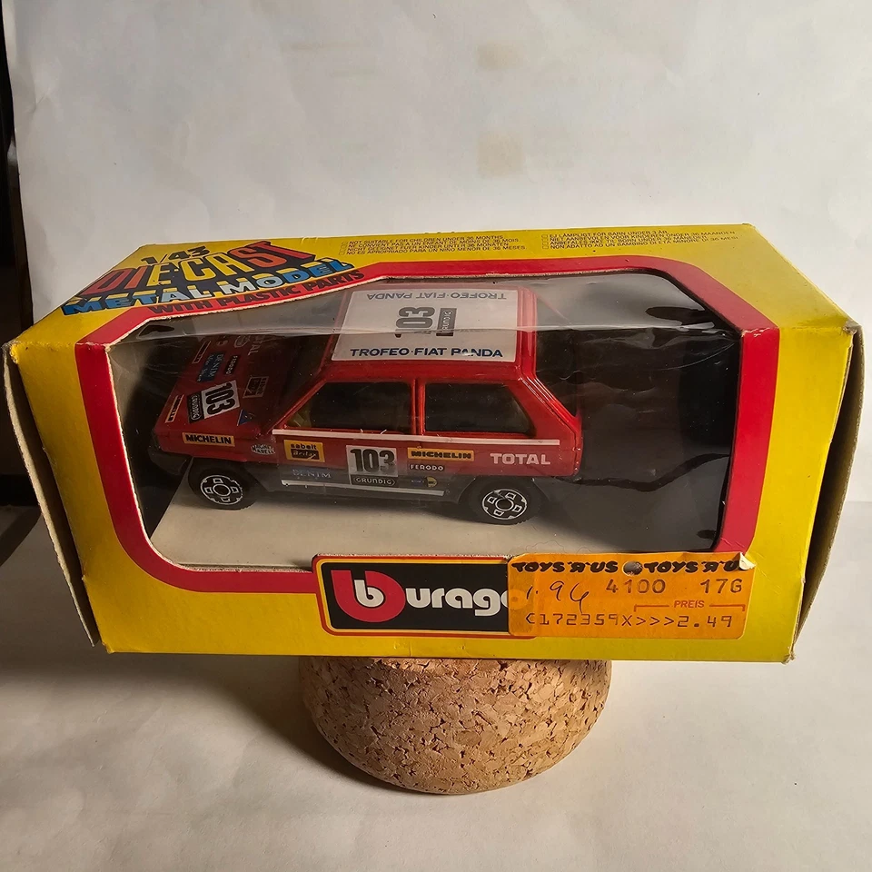 VINTAGE - BBURAGO - FIAT PANDA RALLY - (Cod. 4113) Scale 1/43 - Image 1 of 1