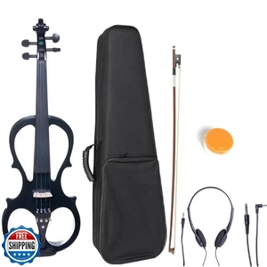 Cecilio Electric Violin 4/4 Full Size Silent Violin Set for Beginner, Solid M - Picture 1 of 5