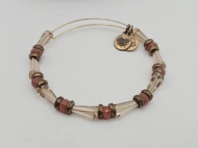  Brazalete Brazalete Alex and Ani Oro "Armonía" Atardecer Cuentas Dije ✨️  Foto 1 de 4