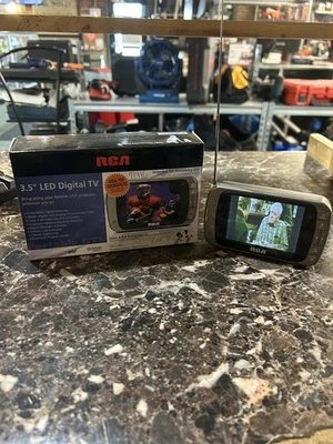 RCA DHT235C 4" 720p LED LCD Television - Battery Powered - Image 1 of 4