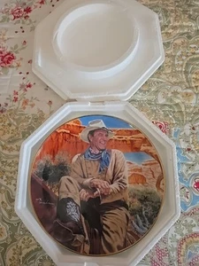 John Wayne Franklin Mint The Legend Lives On Plate - Picture 1 of 3