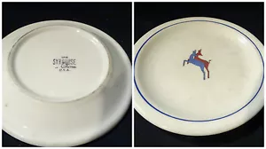 Piatto cerbiatti Syracuse China Made U.S.A - Bild 1 von 1