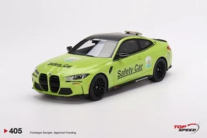 BMW M4 SAFETY CAR 2022 DAYTONA 24 HRS (RESIN) - TOPSPEED TS0405 1/18 - Picture 1 of 6