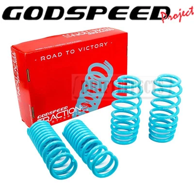 Kit de resortes reductores Godspeed Traction-S para Dodge Charger V6 2011-23 solo tracción trasera Foto 1 de 4