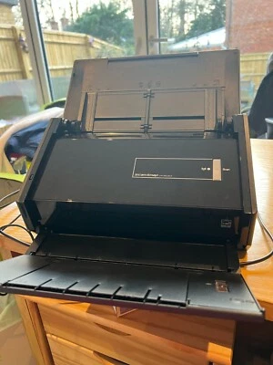 Fujitsu ScanSnap IX500 WiFi Duplex Document Image Scanner Black.  No Box. IGC. - Image 1 of 2