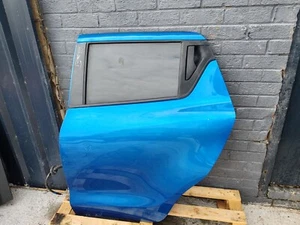 Suzuki Swift Mk4 2017- Door Rear Left Complete 68004-53R00 6800453R00 ZWG Blue - Picture 1 of 3