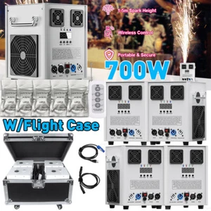 4PCS 700W Cold Spark Machine Cold Sparks Wedding Sparkler for Stage Effect Party - Picture 1 of 30