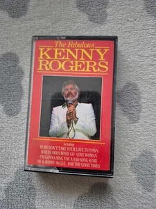 Kenny Rogers – The Fabulous Kenny Rogers - Compilation Cassette - Album - 1988 - Picture 1 of 9