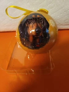 KOHLS DASHAUND CHRISTMAS ORNAMENT. NIB - Picture 1 of 5