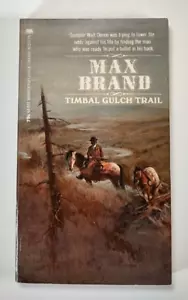 Timbal Gulch Trail By Max Brand 1972 1st Printing Warner Books Vintage Paperback - Picture 1 of 15