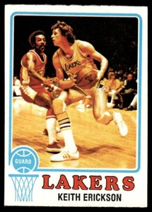 1973-74 Topps Keith Erickson Los Angeles Lakers #117