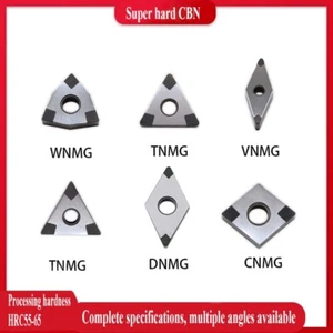 High-hardness CBN turning inserts WNMG 432 CNMG 432 VNMG 332 DNMG 432 TNMG 332 - Picture 1 of 35