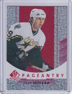 2022-23 SP Authentic Pageantry Red Mike Modano #P-57 Dallas Stars - Image 1 of 2