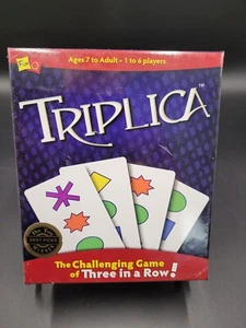 Triplica Card Game Strategy Shape Skill Solitaire Family Easy Fun - Picture 1 of 6
