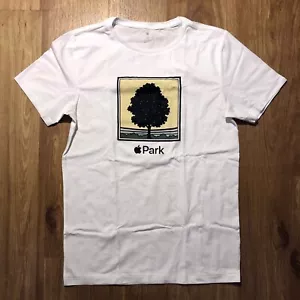 Apple HNJK2LL/A Apple Park Orchard T-Shirt (White / Multi), 100% Cotton, Size XS - Picture 1 of 9
