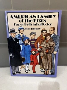 Paper Dolls - American Family of the 1930s - Paperback, ungeschnitten, Tom Tierney, Dover - Bild 1 von 4
