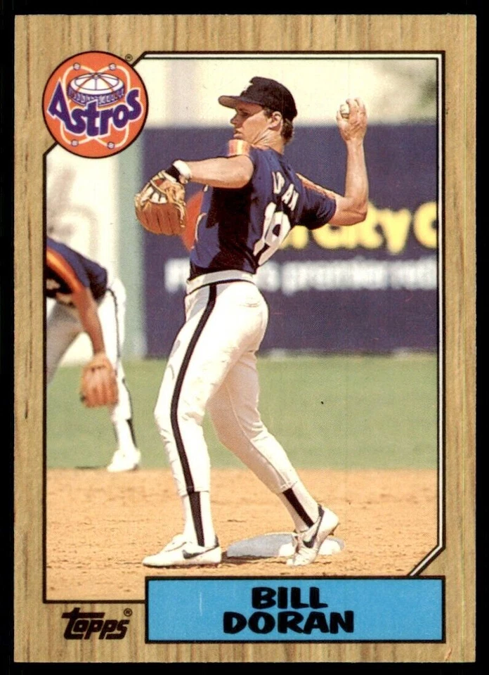 1987 Topps Tiffany Bill Doran Baseball Cards #472 - Image 1 of 2