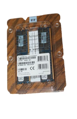 New Genuine OEM Original HP 4GB REG PC2-5300 2x2GB KIT P/N 408853-B21 Server RAM - Image 1 of 2