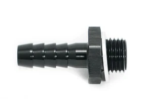 10mm - M14x1,25 Aluminium Schlauchanschluss / Schlauchtülle Schwarz eloxiert - Bild 1 von 3