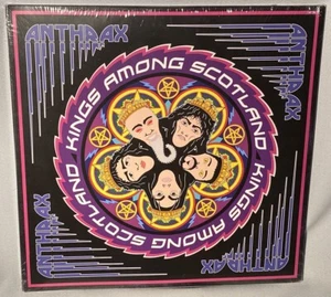 LP ANTHRAX Kings Among Scotland (3LPs Colored Vinyl, RSD 2018) NEW MINT SEALED - Picture 1 of 2