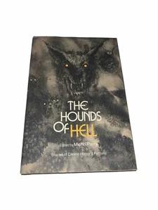 The Hounds of Hell by Michael Parry - 1st Ed/ 2nd Print Taplinger Pub 1974 HC/DJ - Picture 1 of 6